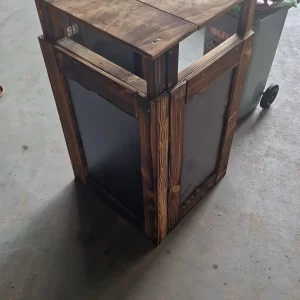 holz mülltonnen verkleidung